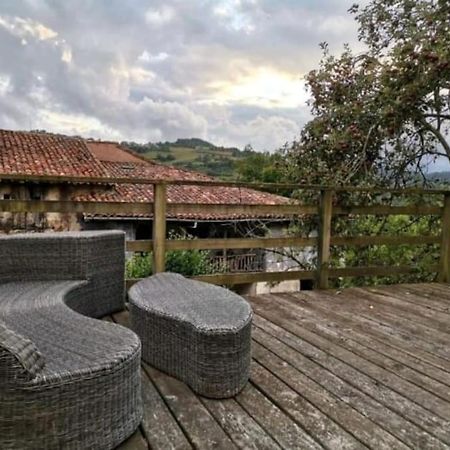 Вилла La Casina Roja - Santolaya De Cabranes Арболейя Экстерьер фото